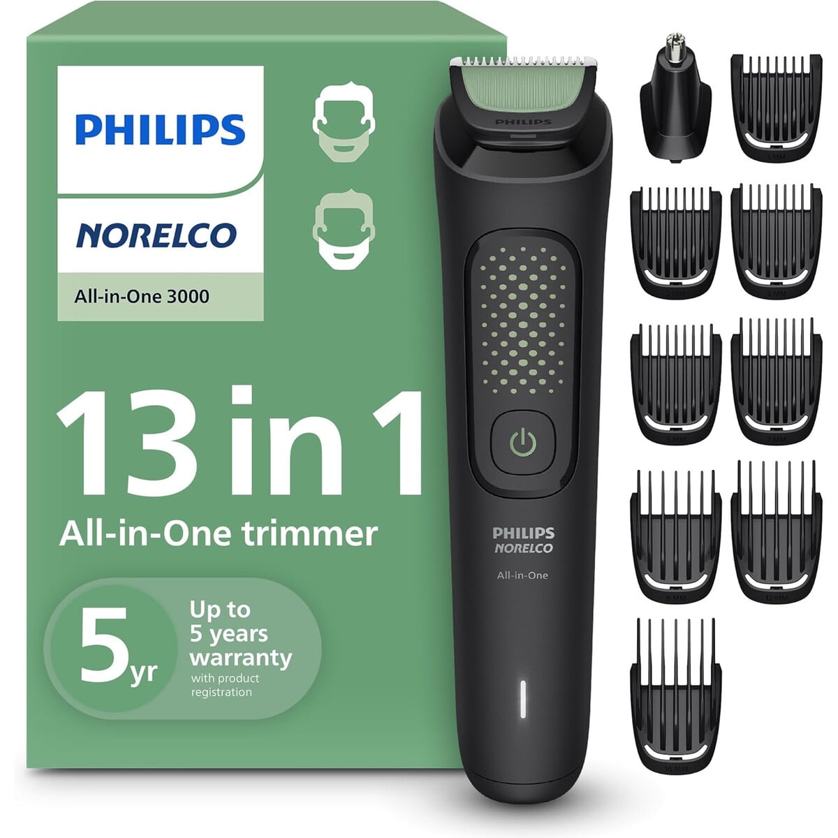 Cortadora Philips Norelco 3000 13en1 Barba Y Cabello
