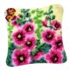 thumbnail image 4 of Kit De Gancho De Cierre De Flores Moradas Para Funda De Almohada DIY Funda De Cojín De Sofá, 4 of 7