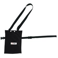 Ioensy - Funda De Bolsa De Drenaje De Orina De Pu Ajustable Para Pacientes Con Incontinencia Al Aire Libre Negro