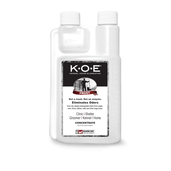 Odorcide K.O.E Concentrado Eliminador de Olores para Perreras 473 ml
