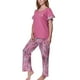thumbnail image 1 of Pijama Largo Mujer Palo Rosa XXL, 1 of 3