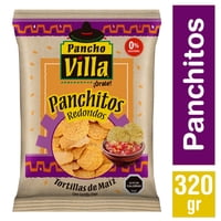 Panchitos Tortilla De Maíz 320 G Pancho Villa