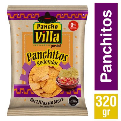 Panchitos Tortilla De Maíz 320 G Pancho Villa