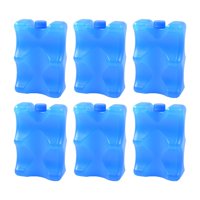 Ioensy - 6 Bolsas De Hielo Para Neveras Portátiles De 350 Ml, Ideales Para Loncheras, Pesca Al Aire Libre Y Viajes.