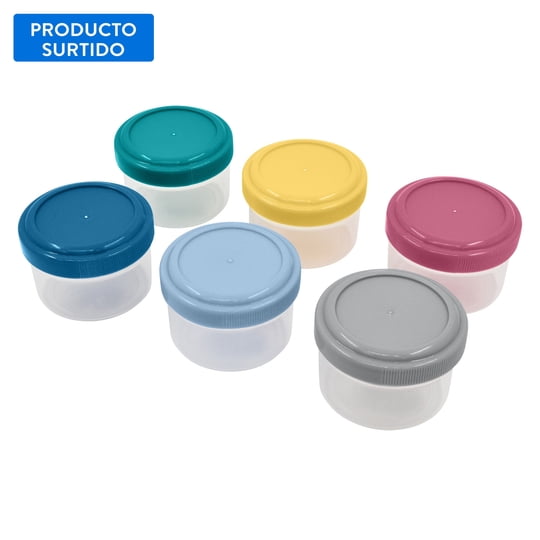 Hermético Plastico 35ml, Producto Surtido 1 Un Haus