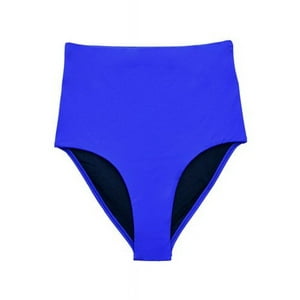 Samia - Bikini Calzón Tiro Alto Azul S