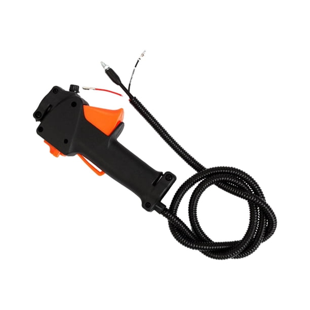 Cortador de cepillo cortacésped, interruptor de mango, accesorios de Cable de acelerador, accesorio de fácil instalación, antideslizante para mochila, Estilo B