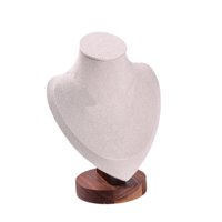 Magideal - Busto De Exhibición De Collar, Soporte Para Presentación De Joyería, Accesorios De Exhibición De Cuello, Cadena De Collar, Busto De Joyería Para Prese Pequeño