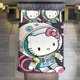 thumbnail image 1 of Astronaut Hello Kitty Comforter Twin SizeComforter Set for Kids Girls3Pcs Bedding Set Printed Comforter with 2 PillowcasesDown AlternativeSoft and Lightweight Bed Sheets, 1 of 5