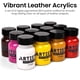 thumbnail image 2 of Set De Pintura Para Cuero 12 Colores 30 Ml Con Pincel, 2 of 6