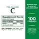 thumbnail image 2 of Suplemento De Vitamina C 500 Mg 100 Cápsulas, 2 of 3