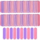thumbnail image 1 of Mini limas de uñas (300 unidades, grano 180/240), desechables, de doble cara, ideales para manicura doméstica o profesional (morado y rosa)., 1 of 7