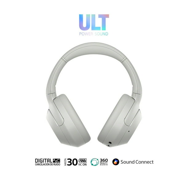 Audífonos Headphones Sony WHULT900N/W Noise Cancelling Bluetooth