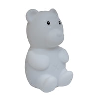 El Edén - Lámpara Diseño Oso, Espanta Cuco De Silicona Suave -Led Usb Color Blanco