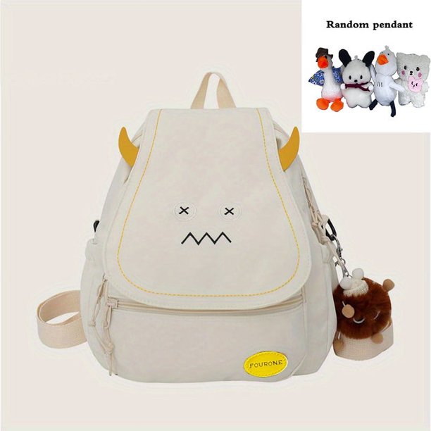 Boys Girls Mini Backpack Cartoon Crossbody Bag Dual-purpose Bag Cute Kindergarten School Bag