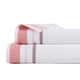 thumbnail image 1 of Mashini Set 2 Toallas Lignes 450 Grs Burdeo, 1 of 3