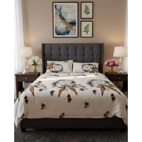 Imac Hogar - Juego De Sabanas 500 Hilos Plaza Y Media A10