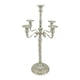 thumbnail image 3 of Candelabro De 5 Ramas Candelabro Para Salón Elegante Plateado 23x63cm, 3 of 5