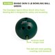 thumbnail image 4 of Bola de bolos Champion Sports de espuma verde 2 kg (5 lb), 4 of 8