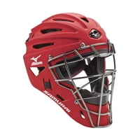Casco De Receptor Mizuno G4 Samurai Youth Cardinal