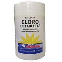 Cloro Pastilla Para Piscina Dideval 1 Kg