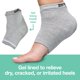 thumbnail image 3 of Calcetines hidratantes ZenToes con forro de gel para talón, 2 pares, 3 of 7