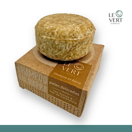 Shampoo En Barra Pieles Delicadas O Niños
