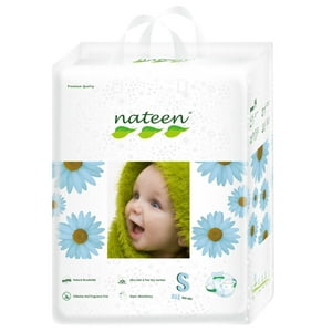 Nateen - Pañal Ecológico Premium S - 80 Unidades