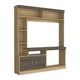 thumbnail image 1 of Estante Tv 52" 170,6X150X30,3 Cm Café Claro Y Café Oscuro, 1 of 8