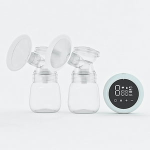 Genérico - Extractor Leche Bilateral Doble Portatil Tactil Bebe Rondon