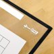 thumbnail image 4 of Fundas de borrado en seco EAI Education 25 × 36 cm negro, paquete de 10, 4 of 5