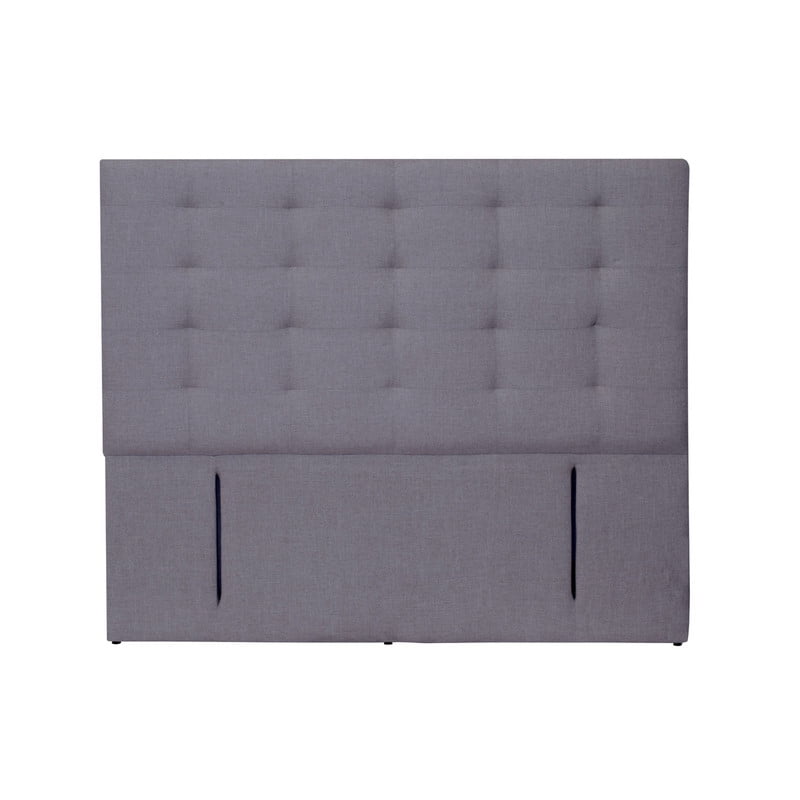 Latam Home - Respaldo Napoles Lino Gris Oscuro King