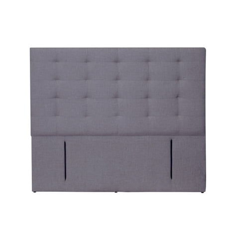 Latam Home - Respaldo Napoles Lino Gris Oscuro 2 Plazas