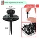 thumbnail image 3 of Picture Hanging Nails Mr. Pen, doble cabezal, 120 unidades, color negro, 3 of 6