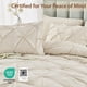 thumbnail image 3 of Juego de Ropa de Cama Sasttie Queen 7 Piezas Beige, 3 of 3