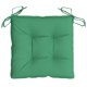 thumbnail image 5 of Cojines para silla VidaXL, tela verde, 50 x 50 x 7 cm, 4 unidades, 5 of 7
