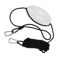 Ioensy - Cuerda De Ancla De Deriva Con Boya De Anclaje De 9,1 M De Longitud Para Barco Inflable Blanco