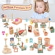 thumbnail image 2 of Juego de muebles para casa de muñecas BananMelonBM, paquete de 50 para niños a partir de 3 años, 2 of 6