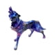 thumbnail image 2 of Estatua De Lobo, Regalo Ideal, Figura De Lobo Animal Para Estantería, Sala De Estar Interior, Estrella, 2 of 3