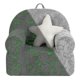 thumbnail image 1 of Silla infantil MOMCAYWEX Dinosaur Glow con cojín en forma de estrella, color gris, 1 of 5