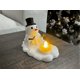 thumbnail image 2 of Portavelas LED de Muñeco de Nieve (CLIP), 2 of 2