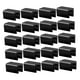 thumbnail image 3 of Patas Rectangulares Para Sillas, Tapas Antideslizantes Para El Suelo, Tapas De Tubos, Trineo Para Sillas, 20 Piezas, 3 of 3