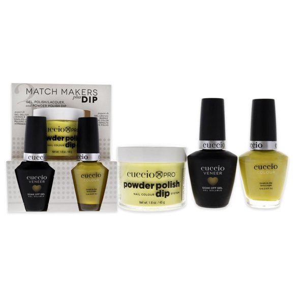 Kit de baño para uñas Cuccio Colour Matchmakers Plus Seriously Celsius