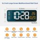 thumbnail image 3 of Reloj de pared digital YISILE de 16,2 pulgadas con mando a distancia con pantalla LED, 3 of 5