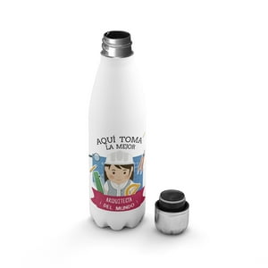Creango - Botella Agua Termica Aqui Toma La Mejor Arquitecta De Acero Inoxidable