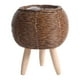 thumbnail image 1 of Cesta Tejida para Plantas con Patas, Maceta de Sala, 1 of 3