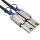 thumbnail image 2 of Cable externo Mini SAS de 26 pines SFF-8088 macho a SFF-8088 macho con 28 AWG, negro, 1 m, 2 of 8