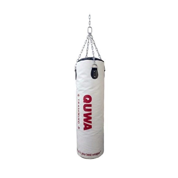 Saco de Boxeo Profesional Quwa Blanco 120 cm