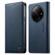 thumbnail image 1 of Funda Billetera de Cuero para [Xiaomi Redmi A3/A3X], Bloqueo RFID, Tarjetas y Soporte Azul, 1 of 5