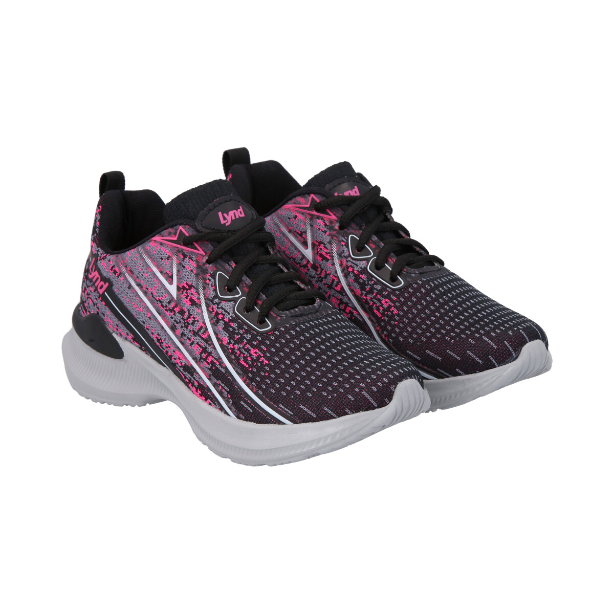 Zapatilla Infantil Voraz Negro Lynd